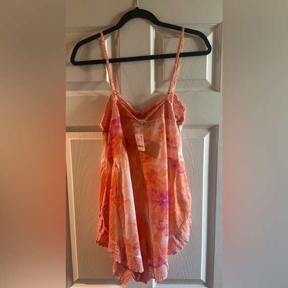 NWT Intimately Free People Forget Me Not Lace Trim Romper. Size XS. - Picture 8 of 10